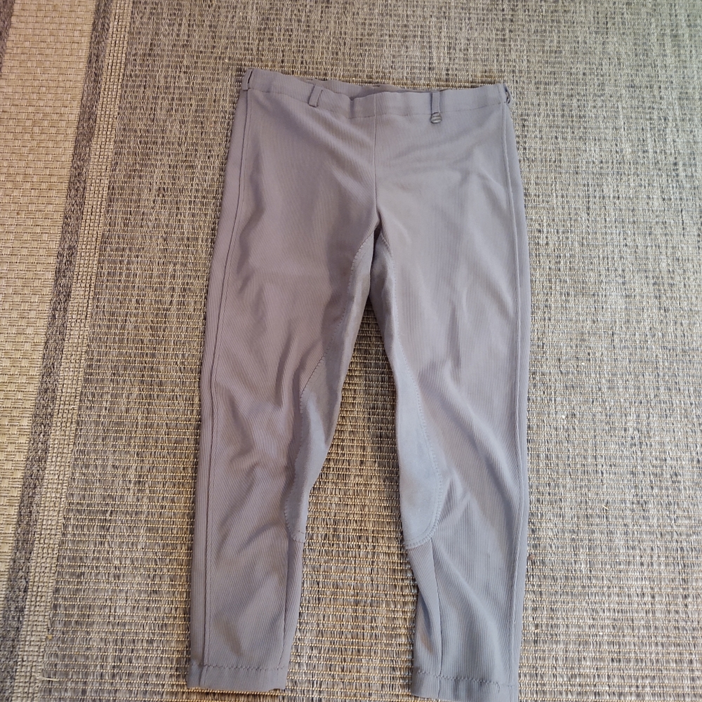 Gray Ovation Riding Pants
